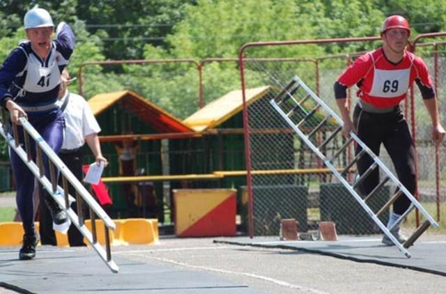 Palangoje - šalies ugniagesybos sporto čempionatas