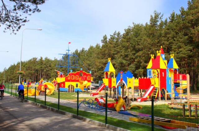Palangoje bus atidaryta vaikų pramogų aikštelė