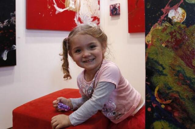Penkiametė Niujorke pristato antrąją savo meno parodą