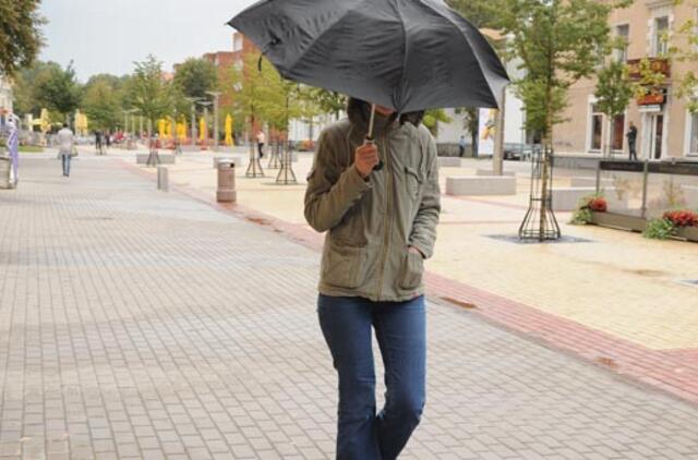 Šiltesni orai atkeliaus tik savaitgalį