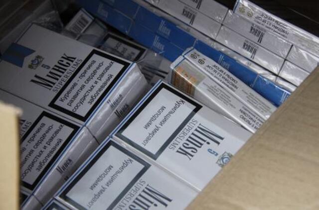 Už kontrabandą įtariamajam siūloma atimti automobilį