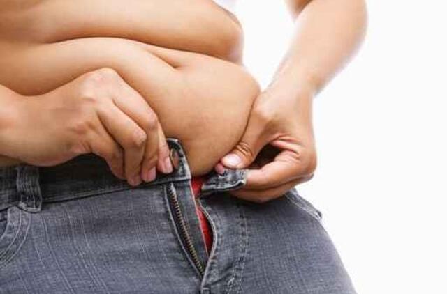 Žemės gyventojų svoris - 287 mln. tonų, bendras antsvoris - 15 mln. tonų