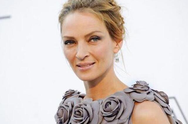 Aktorė Uma Thurman susilaukė dukters