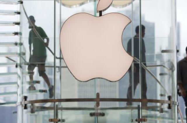 "Apple" pranešė apie išaugusį pelną