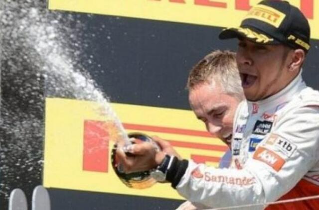 „F-1“ lenktynes Vengrijoje laimėjo Lewisas Hamiltonas