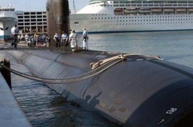 Gaisras atominiame povandeniniame laive – būdas anksčiau baigti darbą