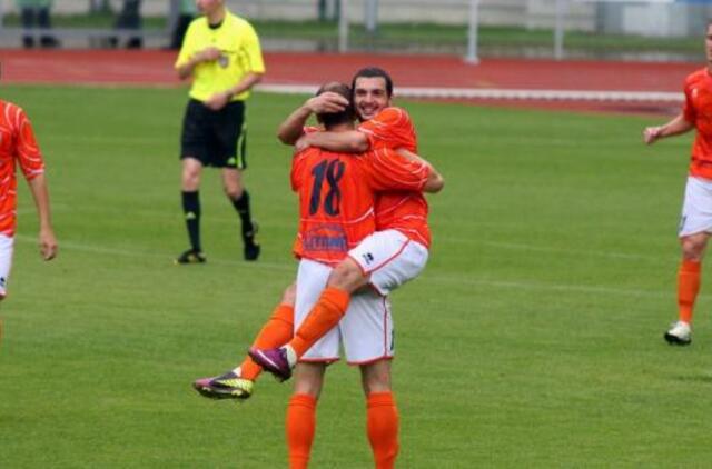 Gargždų "Banga" svečiuose sutriuškino "Dainavą"