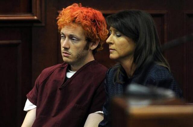 Išpuolio Denverio kino teatre įtariamajam pateikti kaltinimai