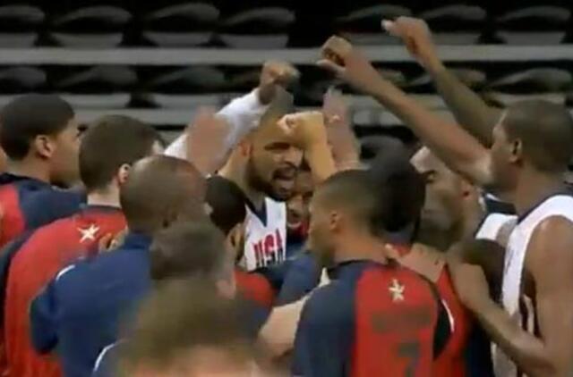 JAV krepšininkai tik po atkaklios kovos nugalėjo argentiniečius