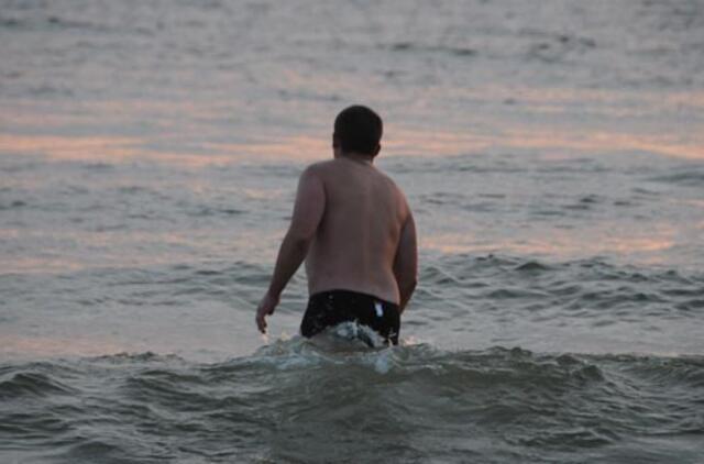 Jūra ties Klaipėda šiuo metu švari