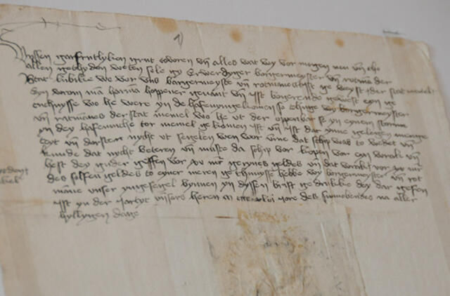 Klaipėdą pasiekė vertingas istorinis dokumentas