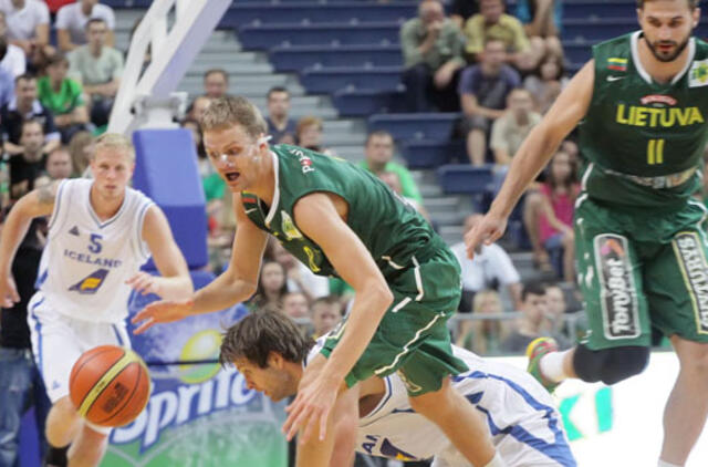 Lietuviai be gailesčio sudorojo islandus