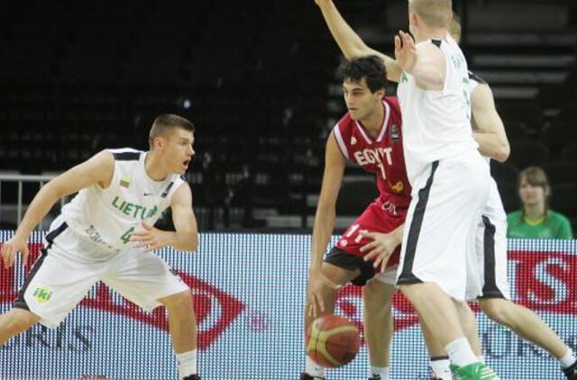 Lietuvos krepšininkai pasaulio jaunių čempionate kovos dėl devintosios vietos