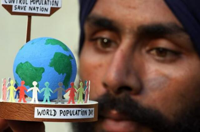 Pasaulio gyventojų skaičius artėja prie 7,1 mlrd. ribos