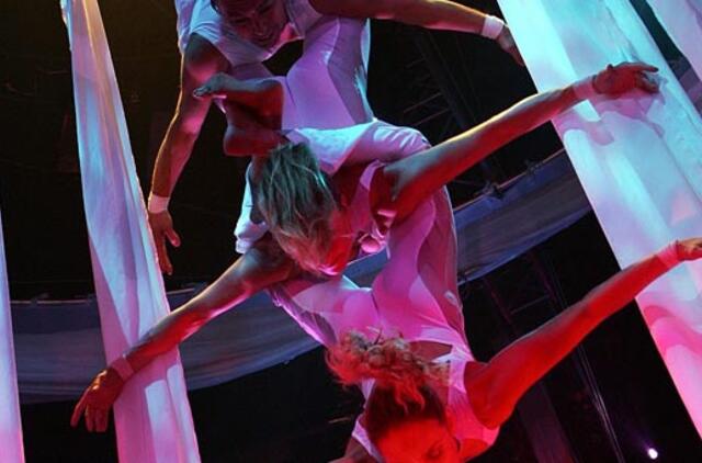 Per Jūros šventę Klaipėdoje - bebaimiai akrobatikos virtuozai