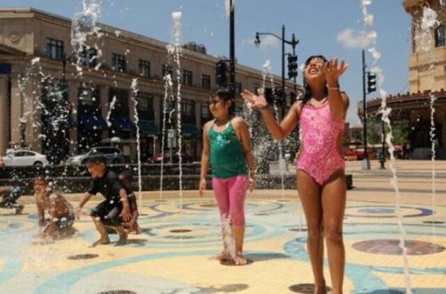 Praėję 12 mėnesių buvo šilčiausi JAV istorijoje