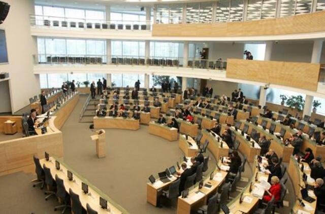 Statuto pataisa įpareigos Seimą labiau atsižvelgti į Vyriausybės nuomonę