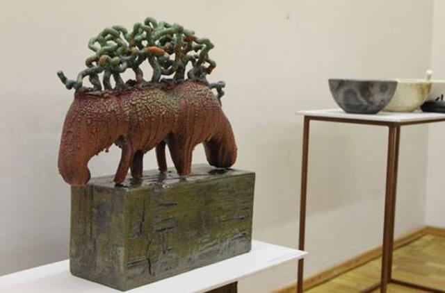 Tarptautinėje parodoje - valiūkiškas keramikos juokas