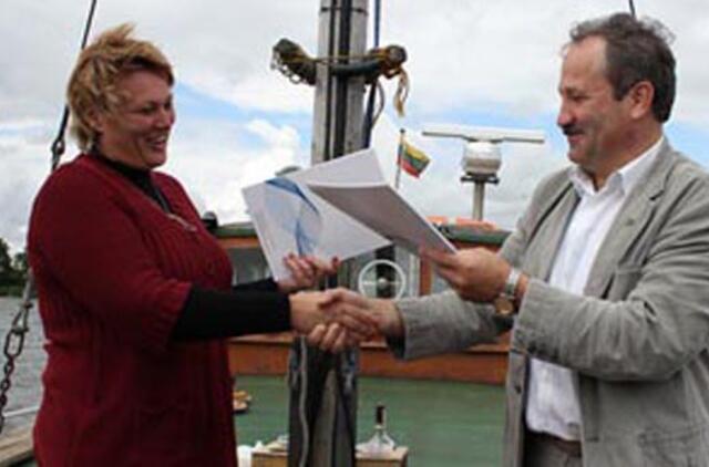 Užmojai: pamariečiai nori statyti laivą