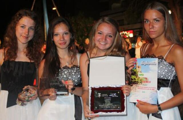 Vaikų laisvalaikio centro merginų kvartetas skynė laurus Tarptautiniame konkurse Ispanijoje