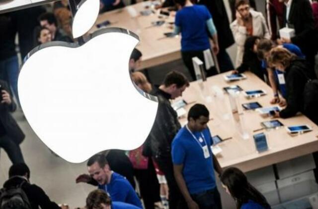 "Apple" parduotuvė: daužomi telefonai, vagystės ir apšlapinti kietieji diskai