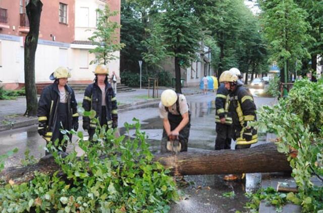 Audros nuostoliai Klaipėdoje gali siekti 60 tūkst. litų