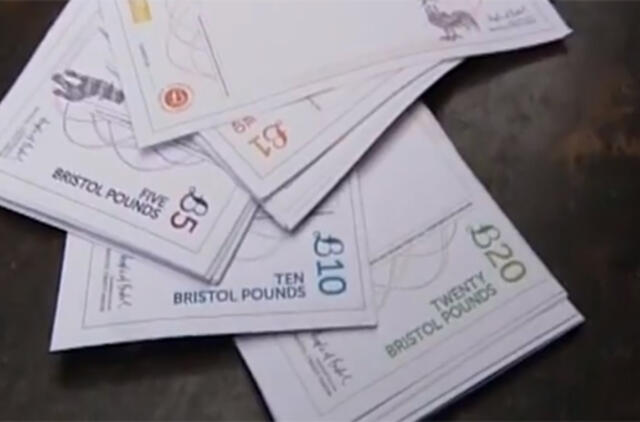 Drebinamas Europos skolų krizės, Bristolis kuria savo valiutą