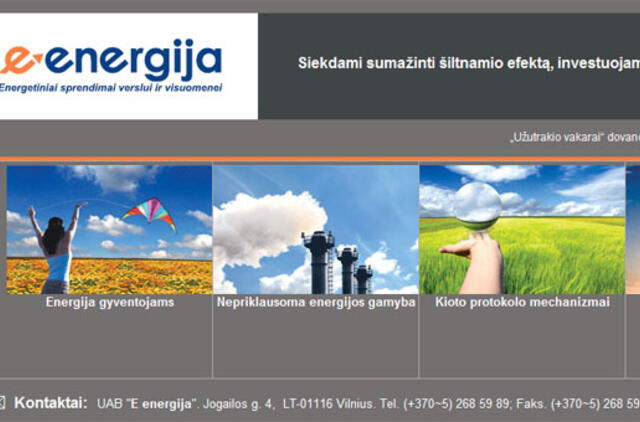 "E energija” Vašingtono arbitraže pateikė 25 mln. litų ieškinį Latvijai