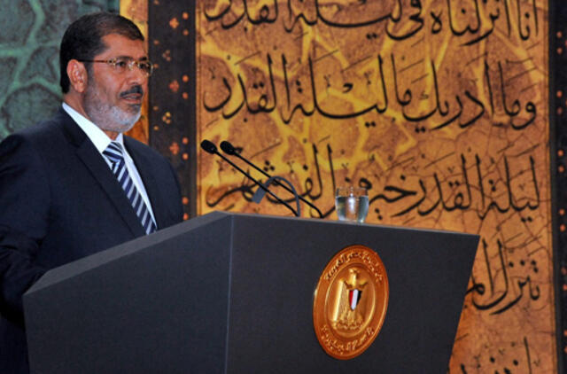 Egipto prezidentas atleido iš pareigų gynybos ministrą