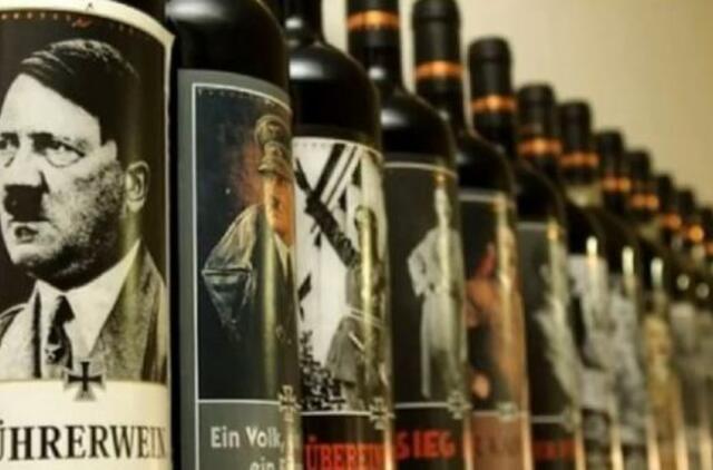 Hitlerio atvaizdas ant vyno taros - normalu?