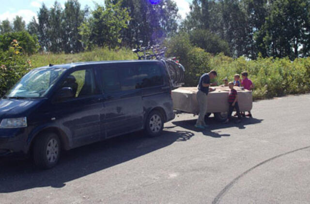 Iš vokiečių nugvelbė istorinę priekabą