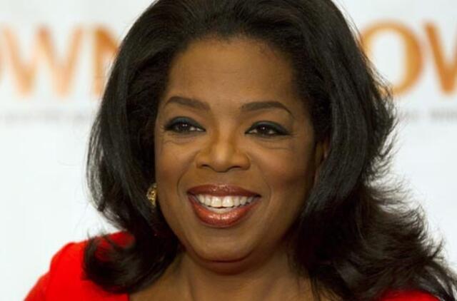JAV laidų vedėja Oprah Winfrey - geriausiai uždirbanti garsenybė