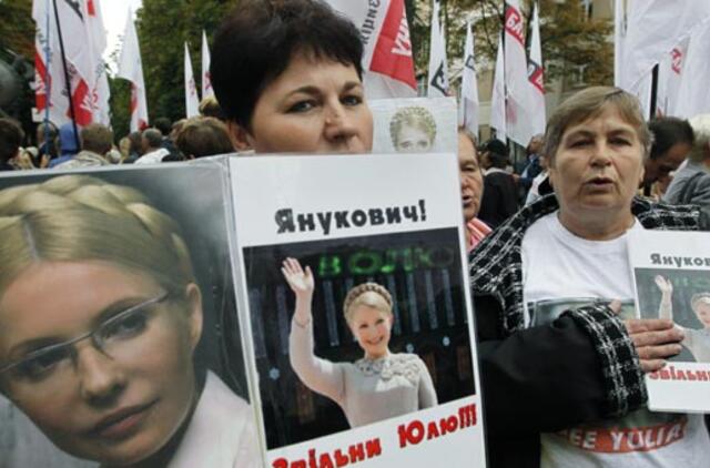 Julijos Tymošenko advokatai dar kartą apskundė jai skirtą nuosprendį