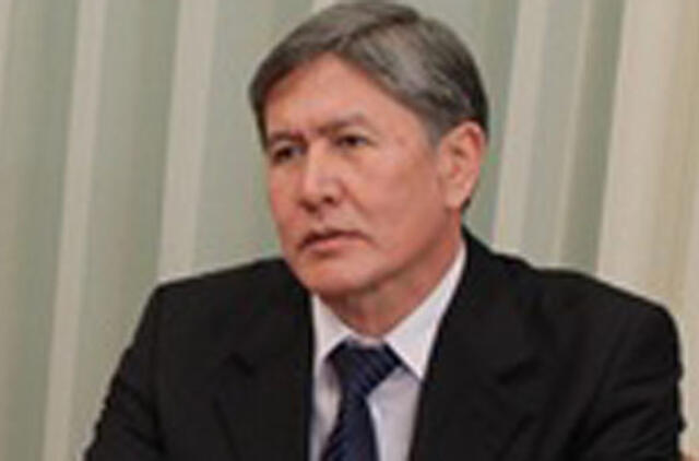 Kirgizijos prezidentas atstatydino vyriausybę