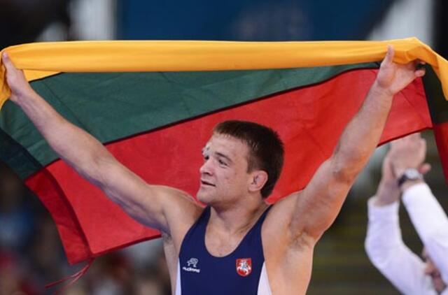 Lietuva Londono olimpinių žaidynių medalių lentelėje dalijasi 33-34 vietas