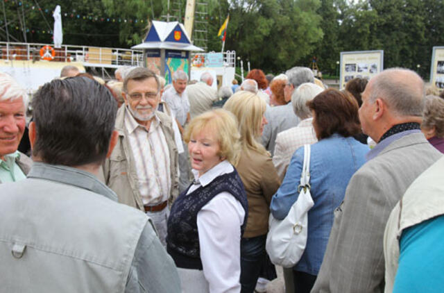 Ošė senamiesčio kiemų vaikų prisiminimų jūra