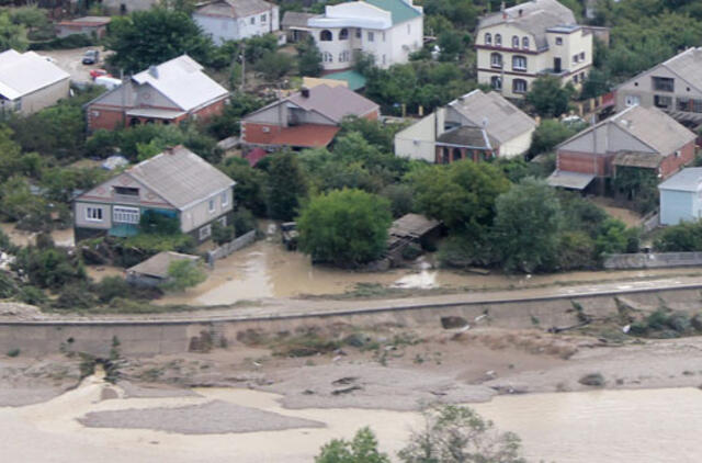 Per potvynį Rusijos pietuose žuvo keturi žmonės