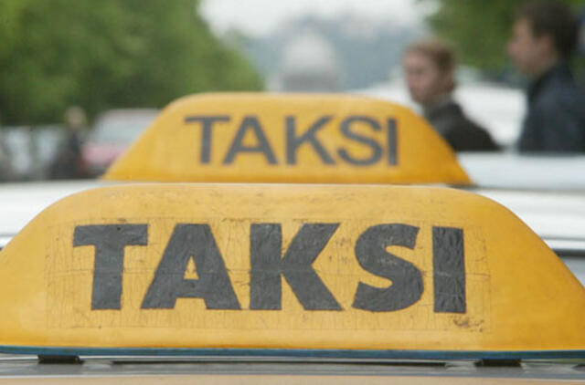 Taksistai per šventę jautėsi visagaliai