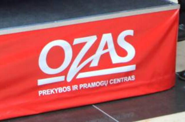 Vilniaus prekybos centre "Ozas" žuvo vyras