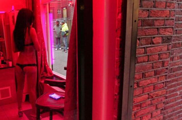 Amsterdame bus uždarytas ketvirtadalis raudonųjų žibintų kvartalo