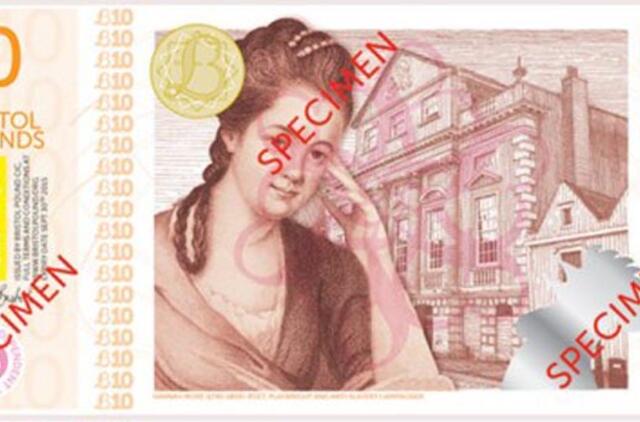 Drebinamas Europos skolų krizės, Bristolis įveda savo valiutą