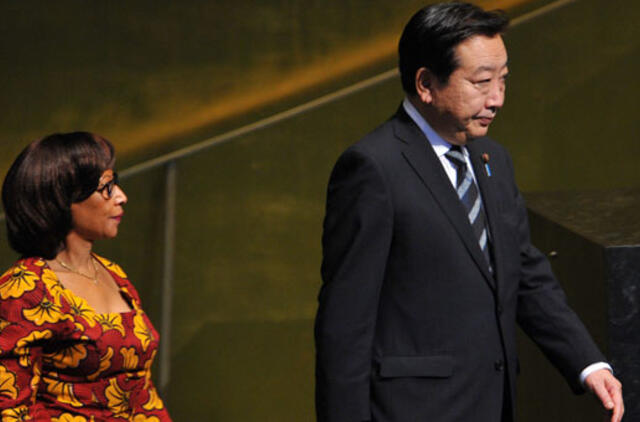 Japonija: dėl ginčijamų salų kompromiso nebus