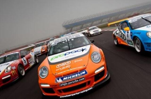 Jonas Gelžinis Didžiosios Britanijos "Porsche Carrera" taurės varžybose - ketvirtas