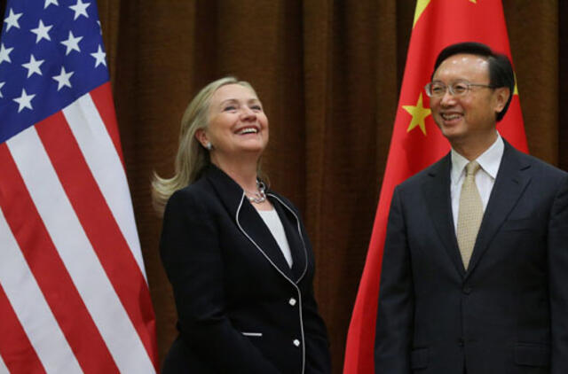 Kinija įspėjo JAV nesikišti į teritorinį ginčą