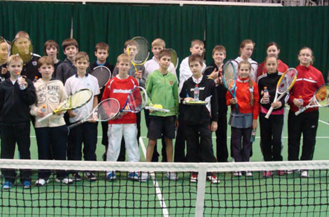 Klaipėdoje - Teniso akademijos įkurtuvės