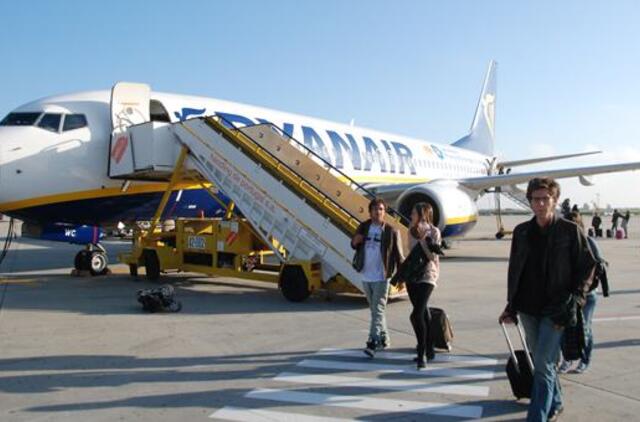 M. O’Leary užmaršiems keleiviams: „Atsikniskite!“