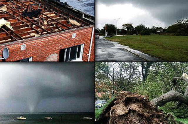 Niujorke siautėjo du tornadai