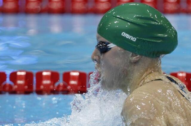 Olimpinė čempionė R. Meilutytė nusitaikė į pasaulio rekordą