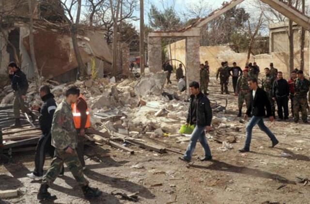 Pasak "Spiegel”, Sirijoje išbandyti sviediniai, kuriuos galima užtaisyti nuodingosiomis medžiagomis