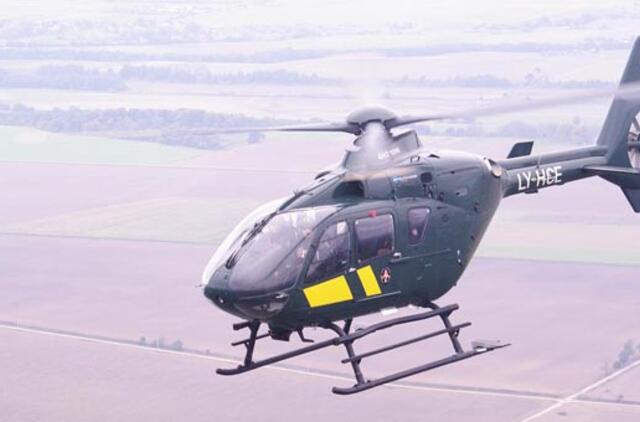 Sraigtasparnis iš Klaipėdos skraidino organus